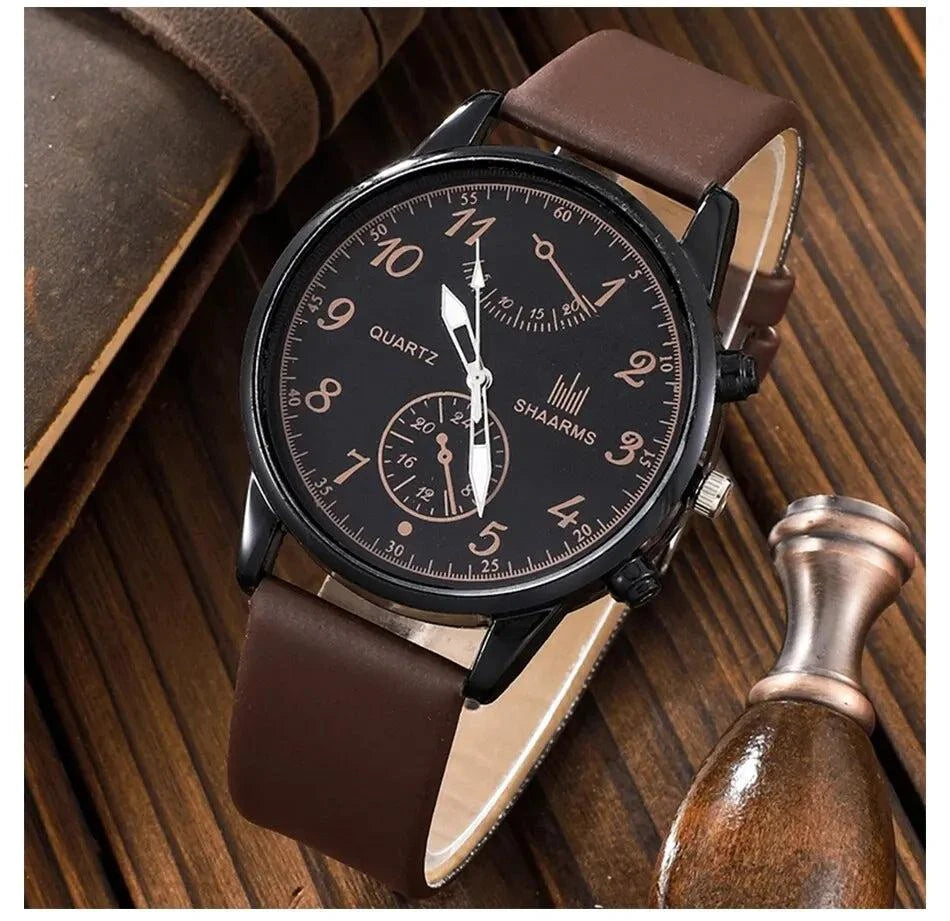 🕰️ New Men’s Fashion Quartz Watch – Top Brand Luxury, Sporty WristwatMen's Wristwatch Discover the perfect blend of luxury and sportiness with the New Men’s Fashion Quartz Watch. Featuring a top brand design and a matching bracelet set, this wristwatcShop All I Want