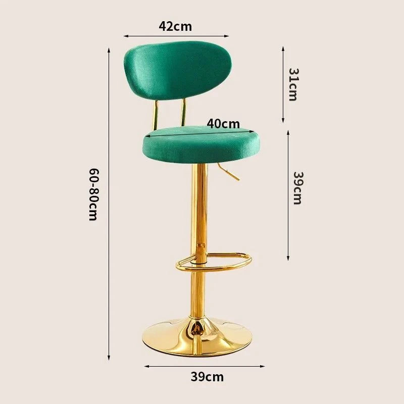 Bar Supplies Rattan Stool, Orange Adjustable Chair with Backrest, BambThis modern minimalist bar stool combines style and functionality. The rattan design paired with a bold orange seat adds a pop of color to your home bar or dining spShop All I WantShop All I WantBar Supplies Rattan Stool, Orange Adjustable Chair