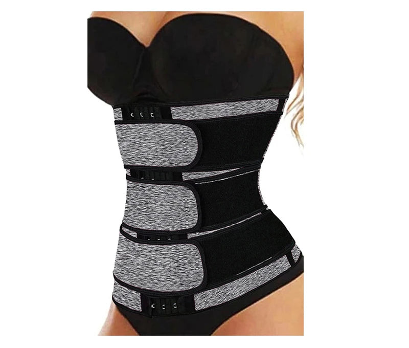 Women’s Triple Belt Waist Trimmer: Slimming Tummy Control! 🔥✨