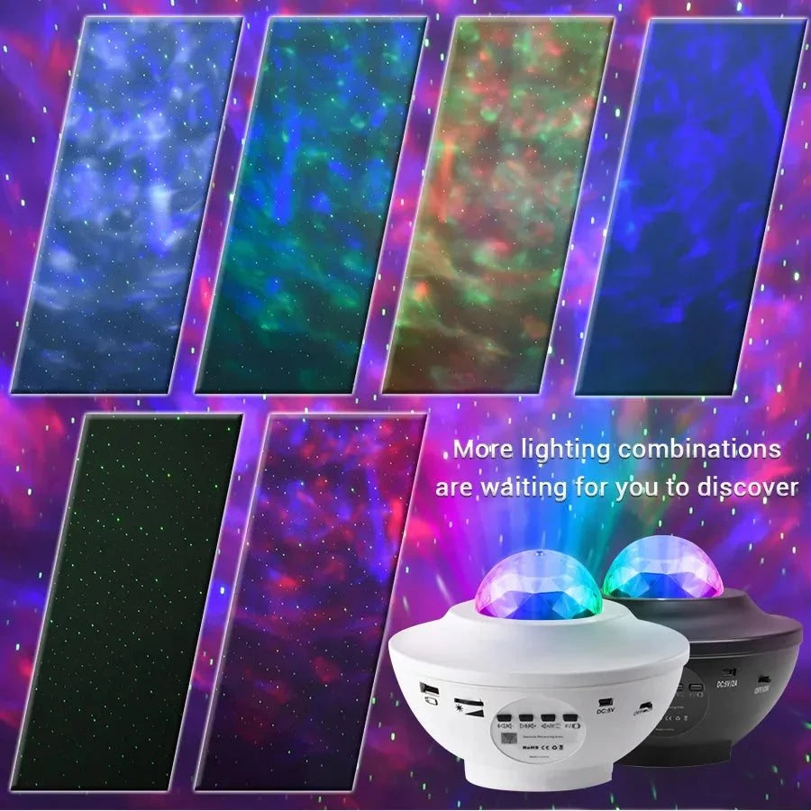 Shop All I Want SHOP ALL I WANT Starry Sky Galaxy Projector