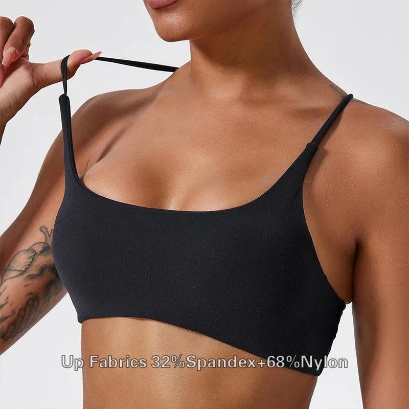 Shop All I Want Black / S SHOP ALL I WANT Comfortable & Sexy Yoga Bra 🧘‍♀️💪 #FitnessStyle