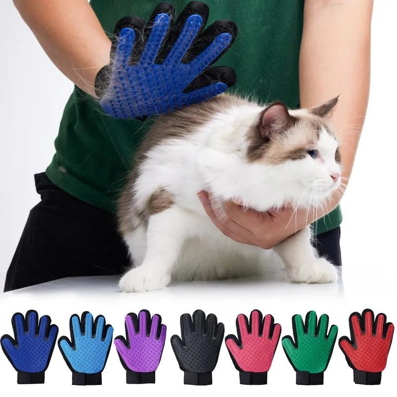 Shop All I Want SHOP ALL I WANT Pet Hair Deshedding Brush Gloves