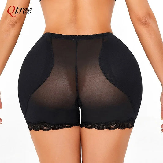 Seamless Butt Lifter Pad Underwear for Women – Big Ass Control Panties & Waist Trainer Body Shaper for Hip Enhancement 🍑✨