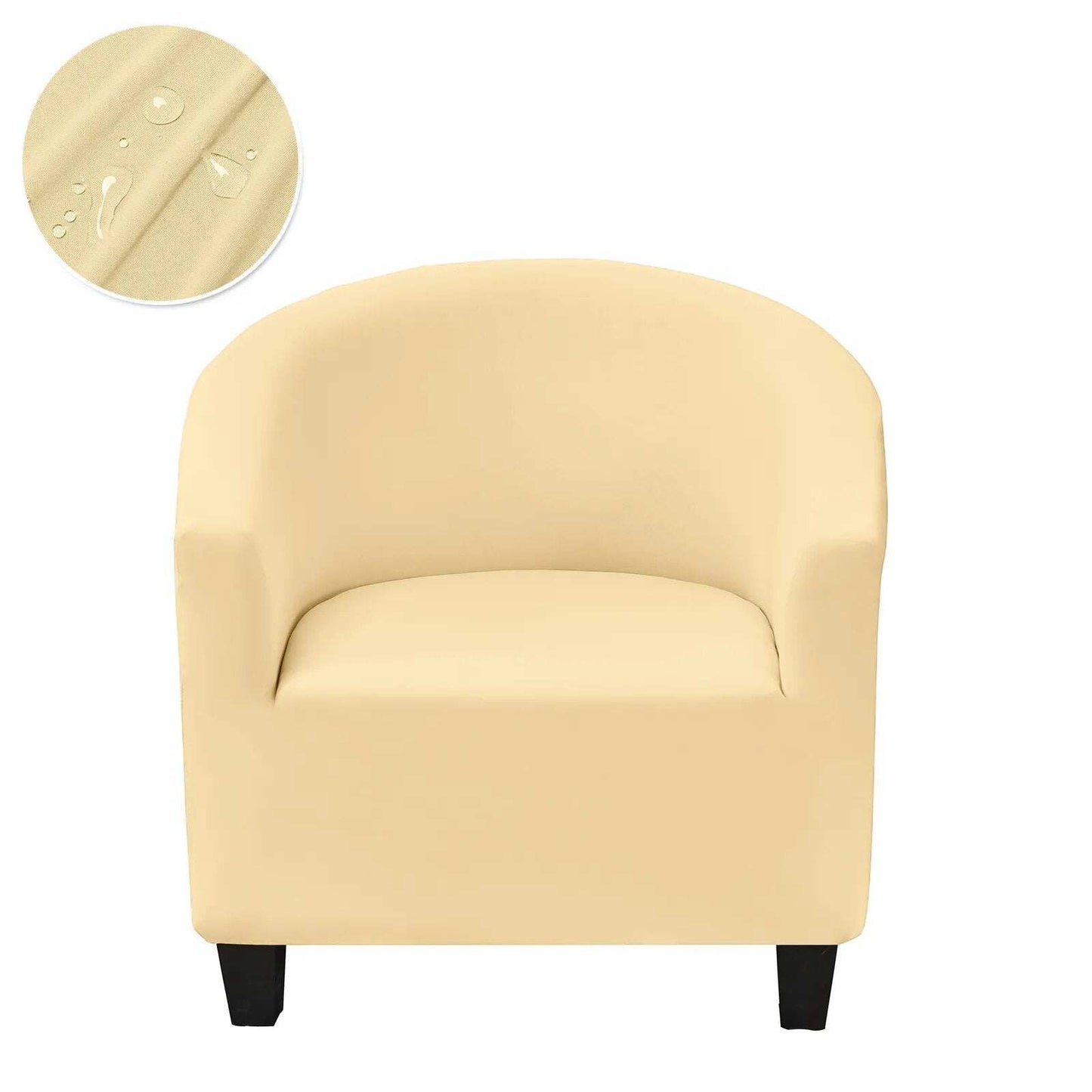 Solid Color Armchair Sofa Cover 🛋️🌟 - Shop All I Want