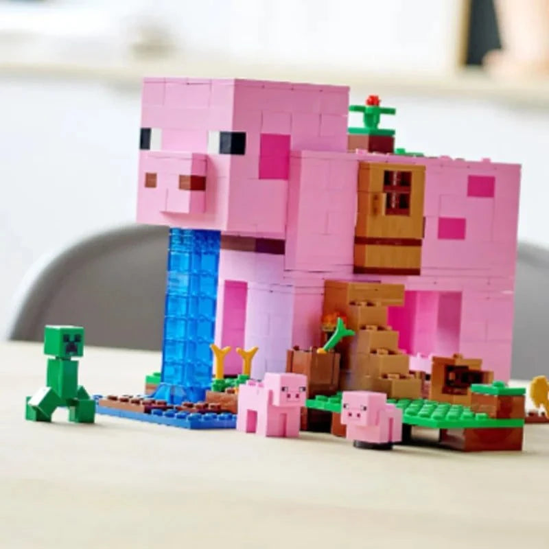 Shop All I Want SHOP ALL I WANT Pig House Building Block: Educational Fun! 🐷🏠 #KidsToys #BirthdayGifts