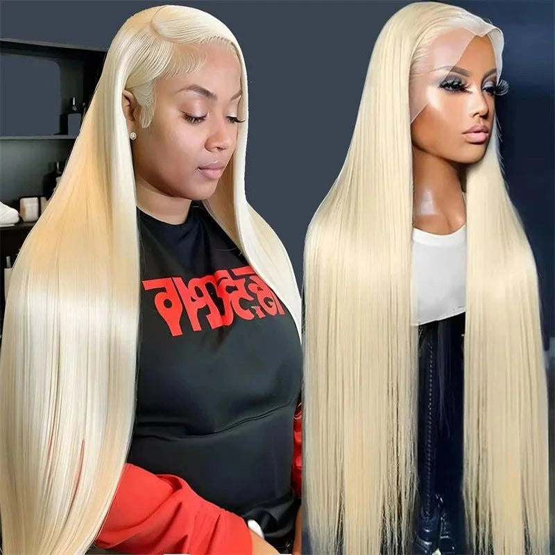 Shop All I Want SHOP ALL I WANT 🌟 613 Blonde Lace Front Wig – 13x6 HD Frontal, 13x4 Straight Brazilian Remy Hair for Women 💁‍♀️