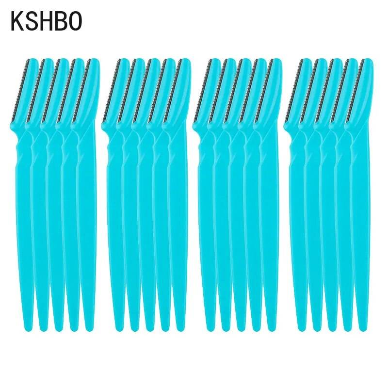 Shop All I Want 20pcs bag blue SHOP ALL I WANT Eyebrow Trimmer Blades: Precision & Beauty 🌟