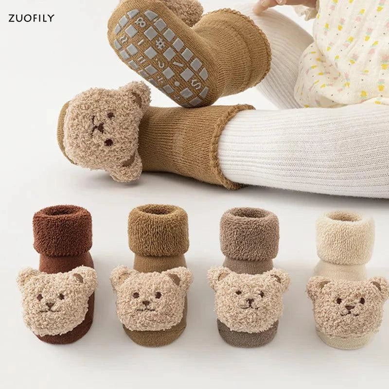 Shop All I Want SHOP ALL I WANT Cute Baby Bear Socks