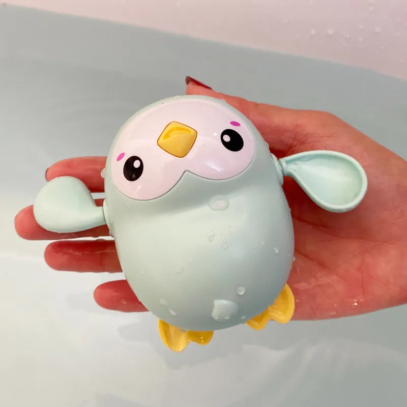 Shop All I Want Green penguin SHOP ALL I WANT Baby Bath Toys - Cute Animal Egg 🐣