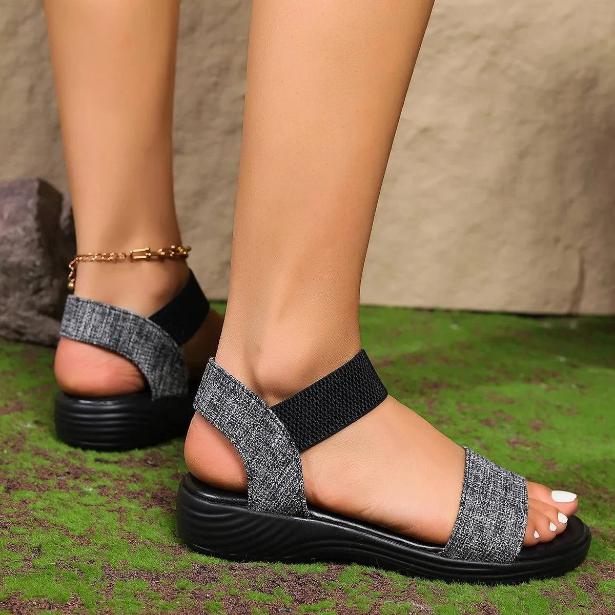 Shop All I Want SHOP ALL I WANT Ultra-Light Casual Flat Sandals for Women