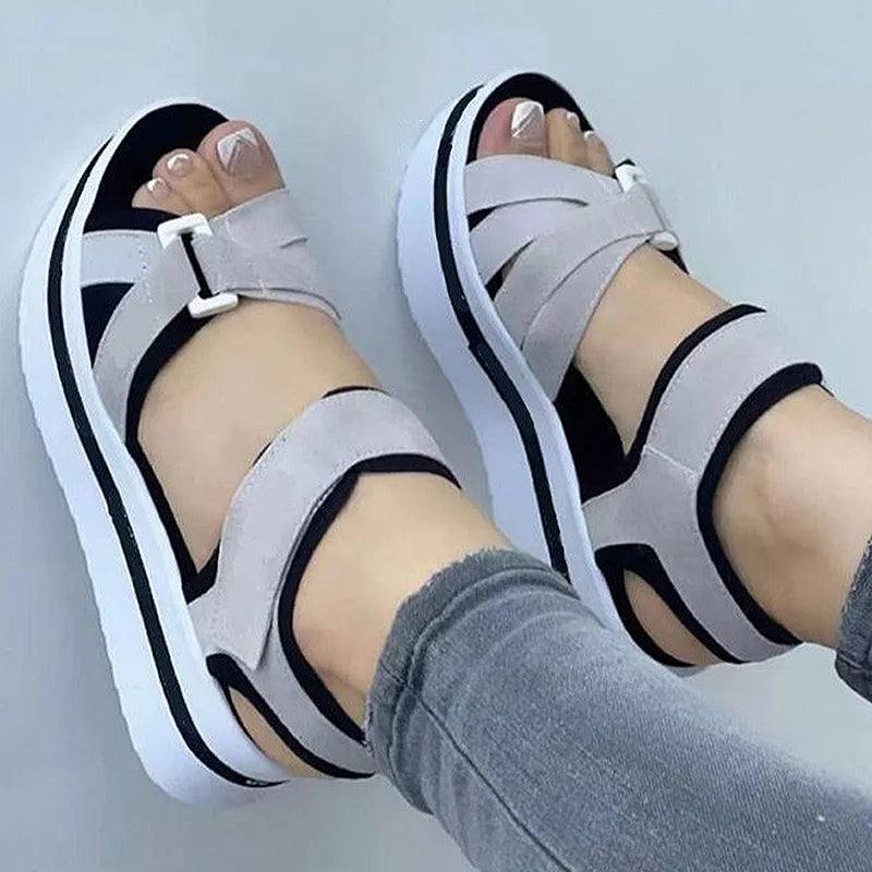 Shop All I Want Light Grey / 35 Shop All I Want Women Sandals