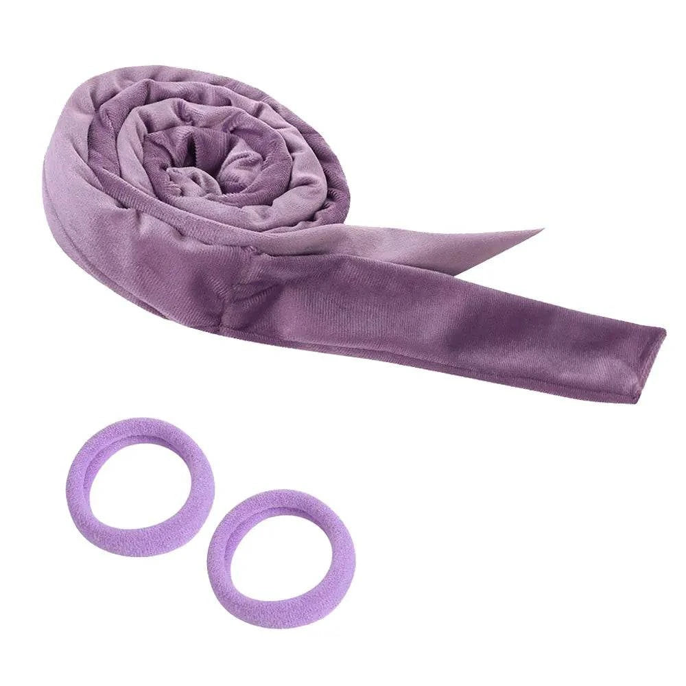 Shop All I Want 1-Purple / CHINA Shop All I Want 💁‍♀️ Heatless Curling Rod Headband – Soft, No-Heat Hair Rollers for Effortless Curls While Sleeping 🌙