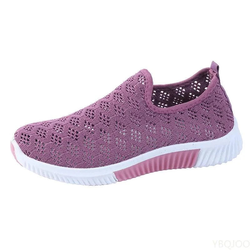 Shop All I Want SHOP ALL I WANT Trendy Mesh Sports Sneakers -Venice breathable flats 🏖️