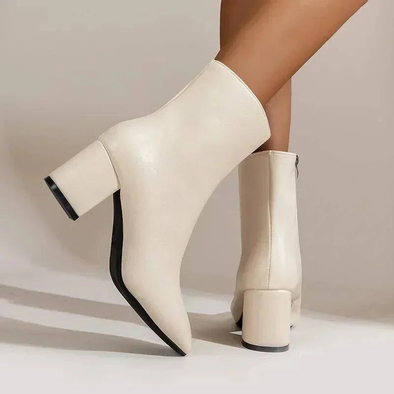 Shop All I Want SHOP ALL I WANT White Ankle Boots