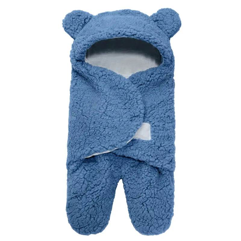 Shop All I Want Blue SHOP ALL I WANT Cute Newborn Baby Blanket 🍼🌟