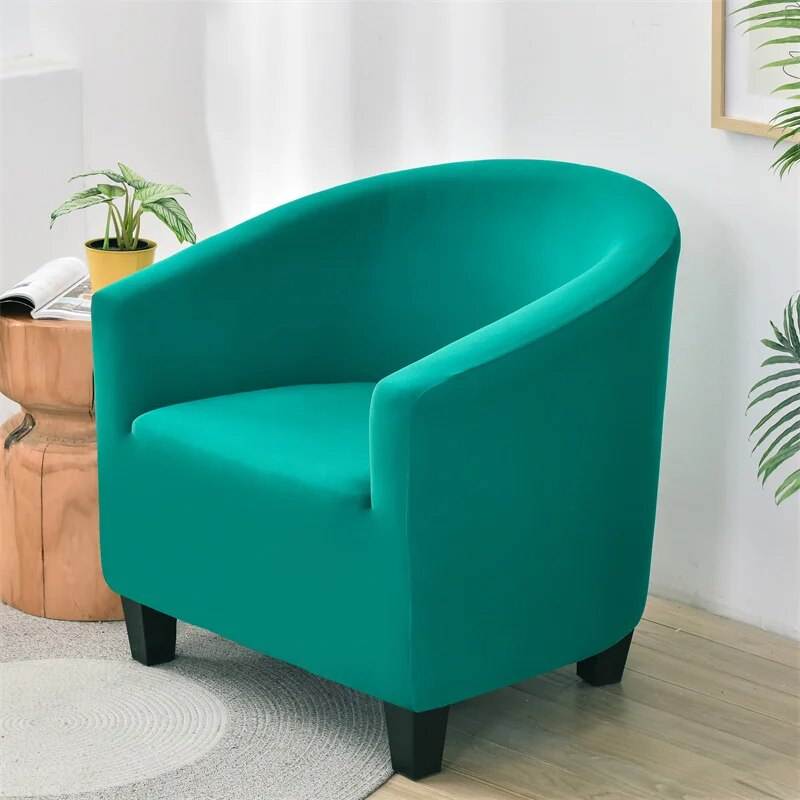 Solid Color Armchair Sofa Cover 🛋️🌟 - Shop All I Want