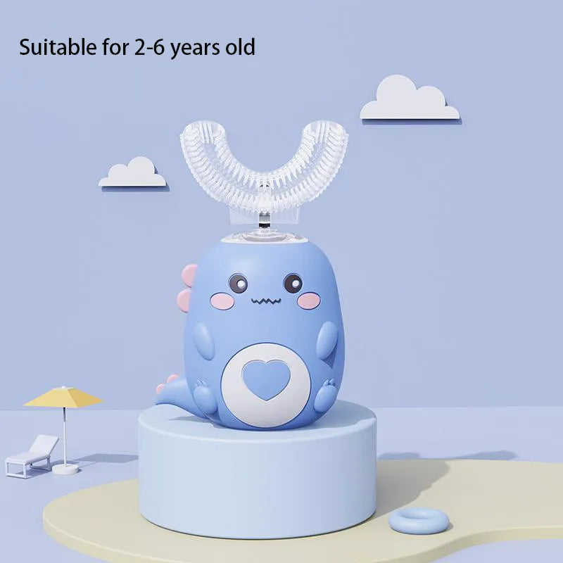 Shop All I Want 2-6 Years Old-Blue SHOP ALL I WANT Kids U-shaped Sonic Toothbrush