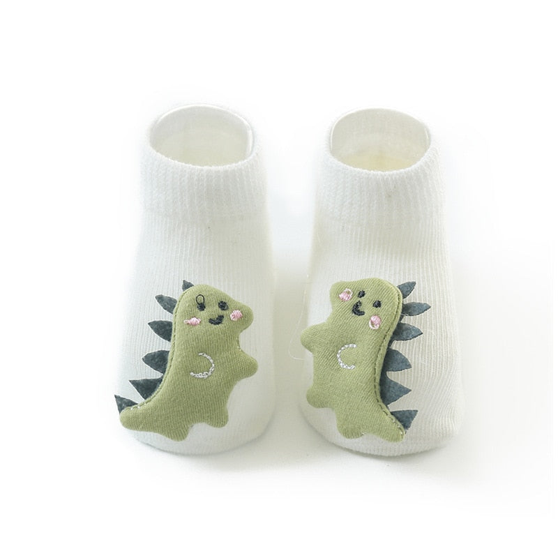 Shop All I Want dinosaur / XS(0-6M) SHOP ALL I WANT Baby Dino Socks 🦖