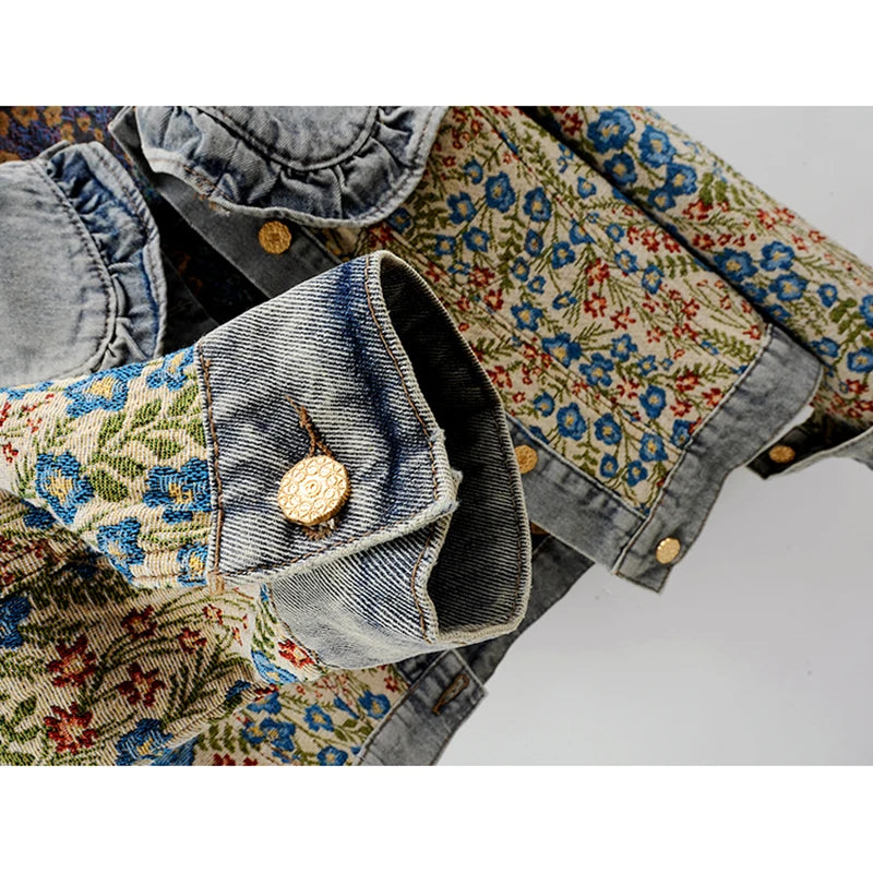 Denim Jacket for Women – Loose Short Cowboy Outerwear for Effortless Casual Style 🌼