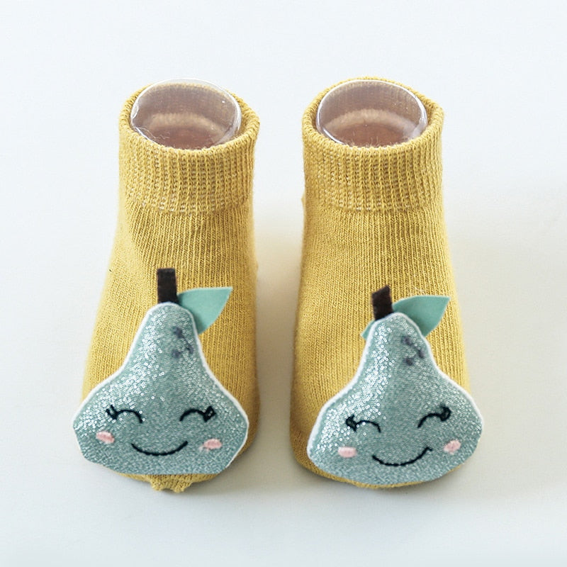 Shop All I Want Pear / XS(0-6M) SHOP ALL I WANT Baby Dino Socks 🦖