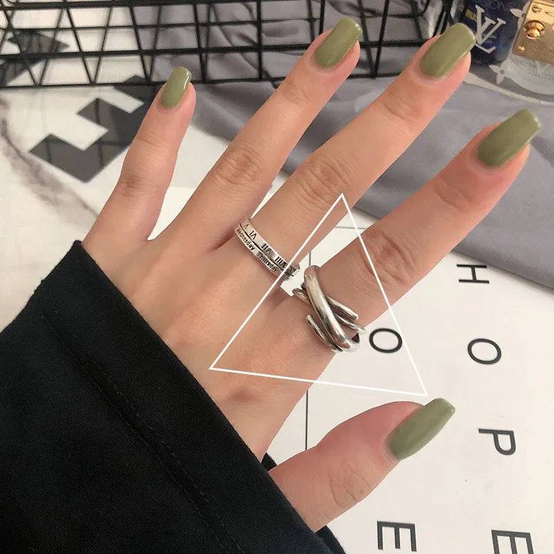 Shop All I Want BTSP1001 / Resizable SHOP ALL I WANT Sterling Silver Ring