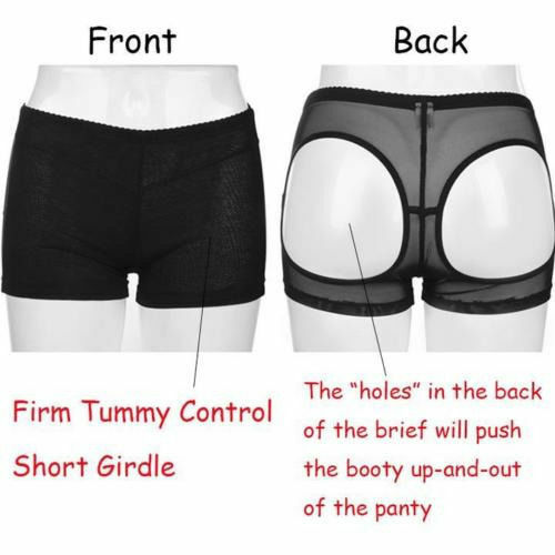 Butt Lifter Shaper – Tummy Control Panties, Open Buttock Instant Boyshorts for Body Sculpting & Hip Shaping 🍑✨