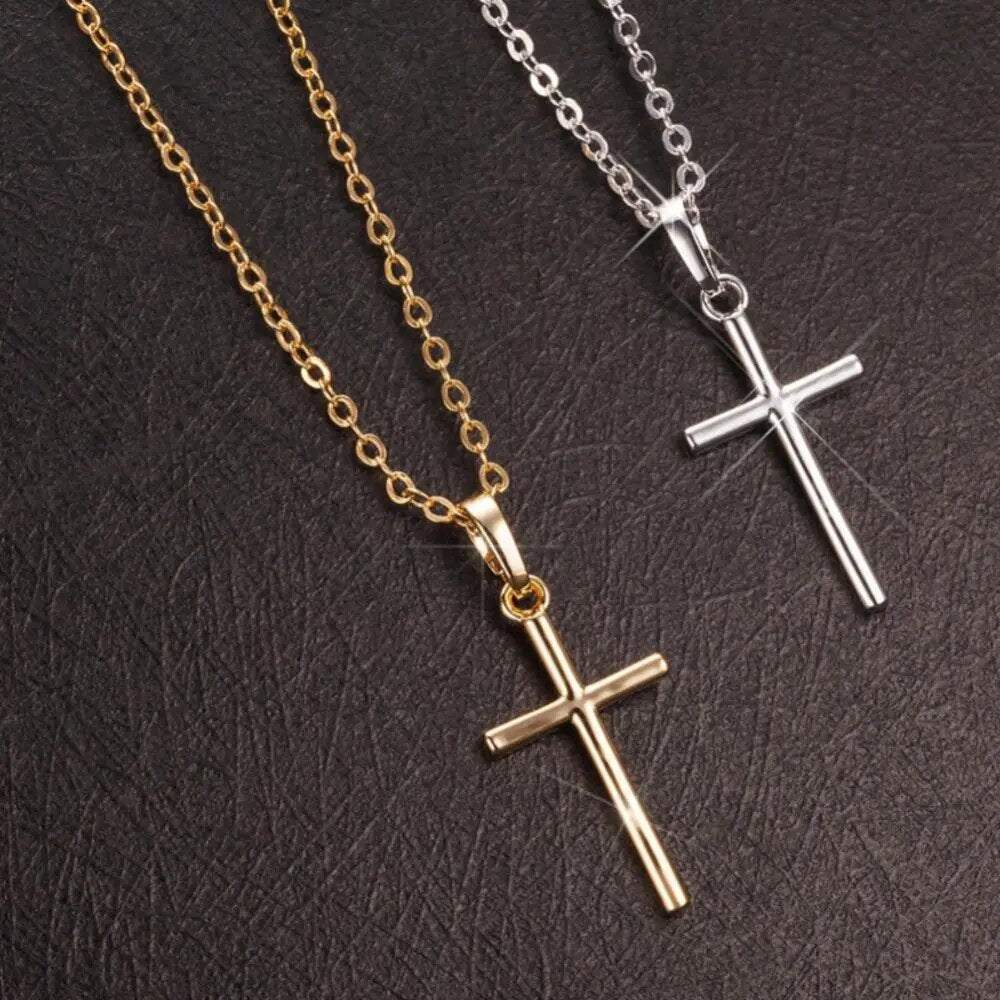 Shop All I Want SHOP ALL I WANT Cross Pendant Fashion Necklace ✝️ 📿