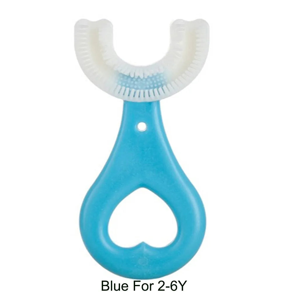 Shop All I Want Blue 2-6T SHOP ALL I WANT 360 Degree U-shaped Child Toothbrush