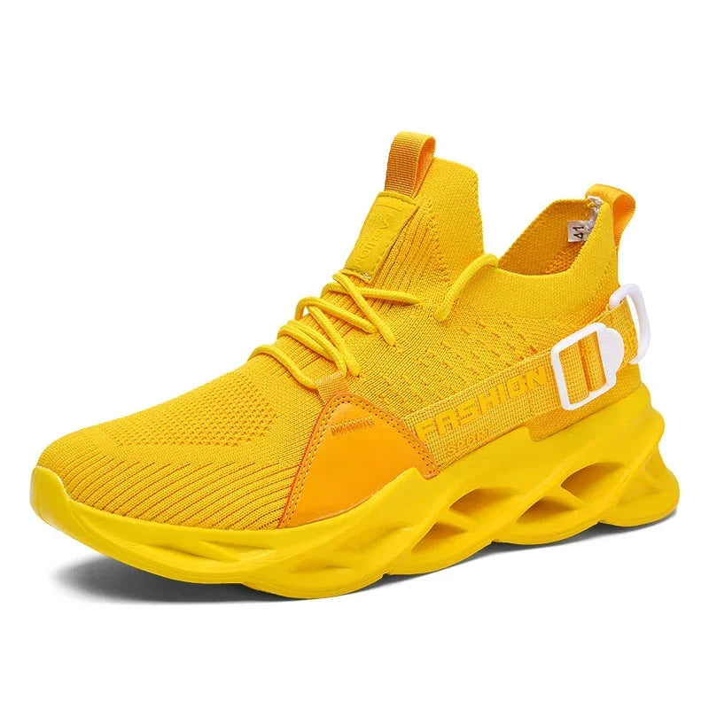 Shop All I Want yellow / 36 SHOP ALL I WANT Breathable Mesh Sneakers: Fashionable Comfort! 👟🌟