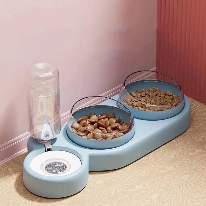 Shop All I Want SHOP ALL I WANT Double Bowl Cat Feeder