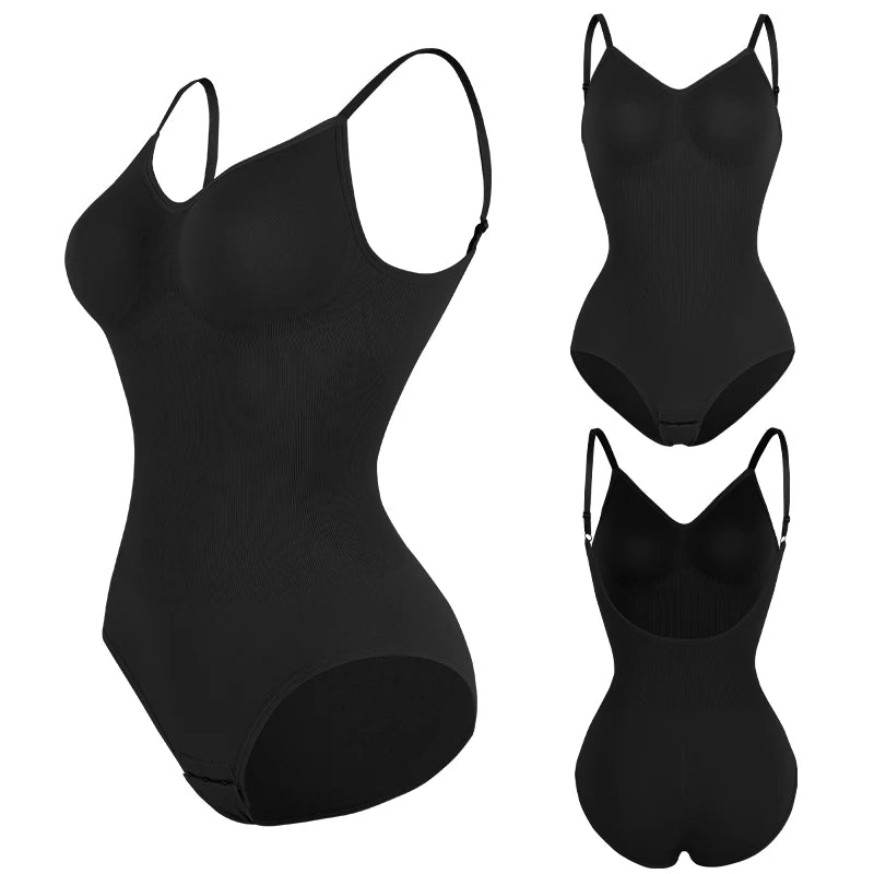 omen’s Backless Bodysuit: Seamless Shapewear & Butt Lifter! 🔥✨