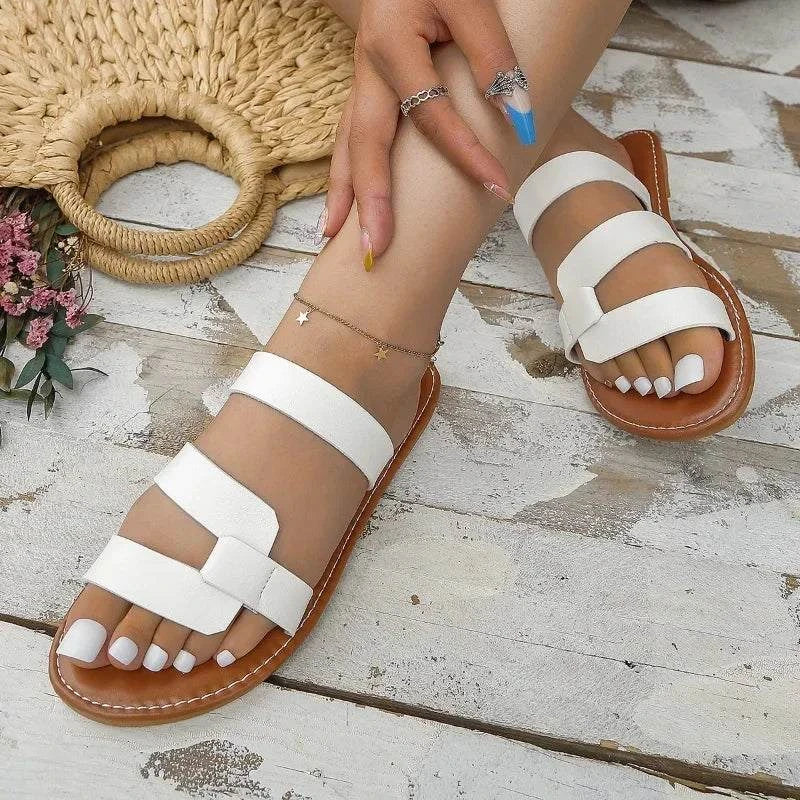 Shop All I Want SHOP ALL I WANT Cross Strap Summer Sandals -Venice: Rome-inspired style 🏖️