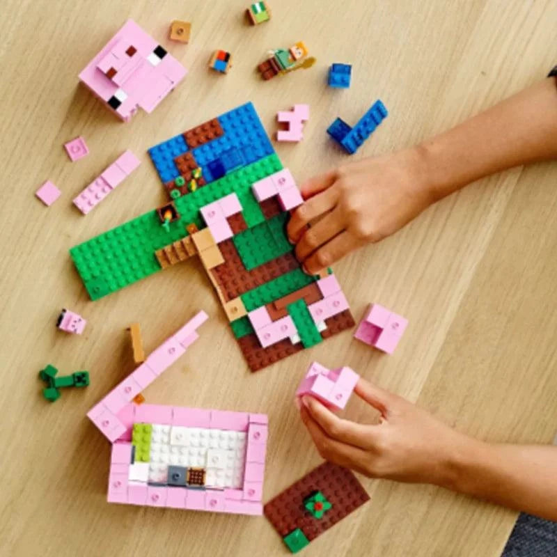 Shop All I Want SHOP ALL I WANT Pig House Building Block: Educational Fun! 🐷🏠 #KidsToys #BirthdayGifts