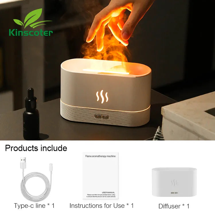 Shop All I Want 180ml White SHOP ALL I WANT Kinscoter Aroma Diffuser Humidifier