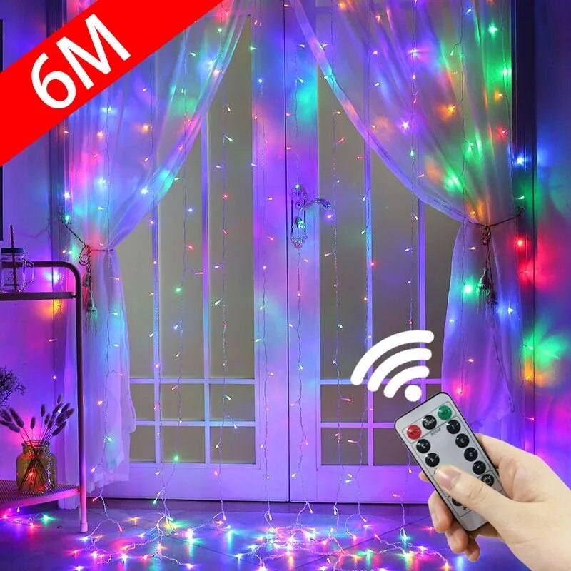 Shop All I Want My Store Super Relaxing Curtain String Lights 🌟🏡