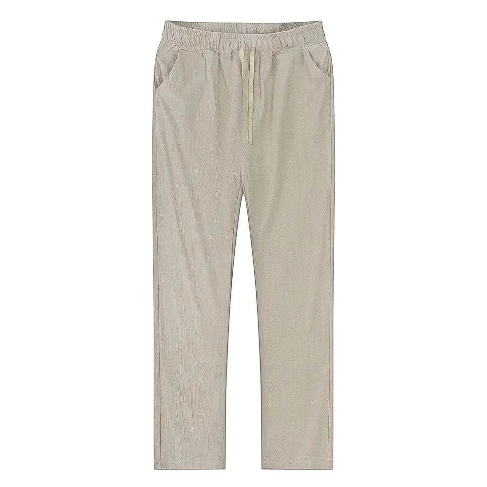 Shop All I Want SHOP ALL I WANT Men's Cotten Linen Pants 🌿👖