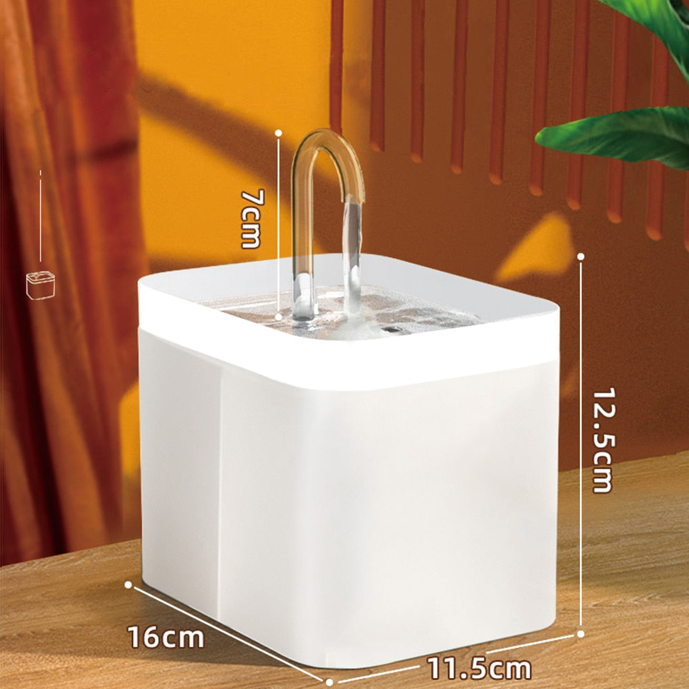 Shop All I Want White / USB Plug SHOP ALL I WANT Ultra-Quiet Cat Water Fountain