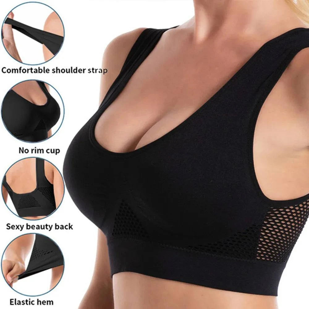 Shop All I Want SHOP ALL I WANT Seamless Breathable Women Sports Bra