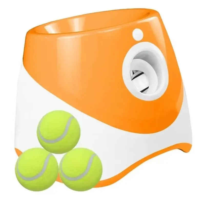 Shop All I Want Orange SHOP ALL I WANT Automatic Dog Tennis Launcher: Interactive Fun! 🎾🐾 #PetToys