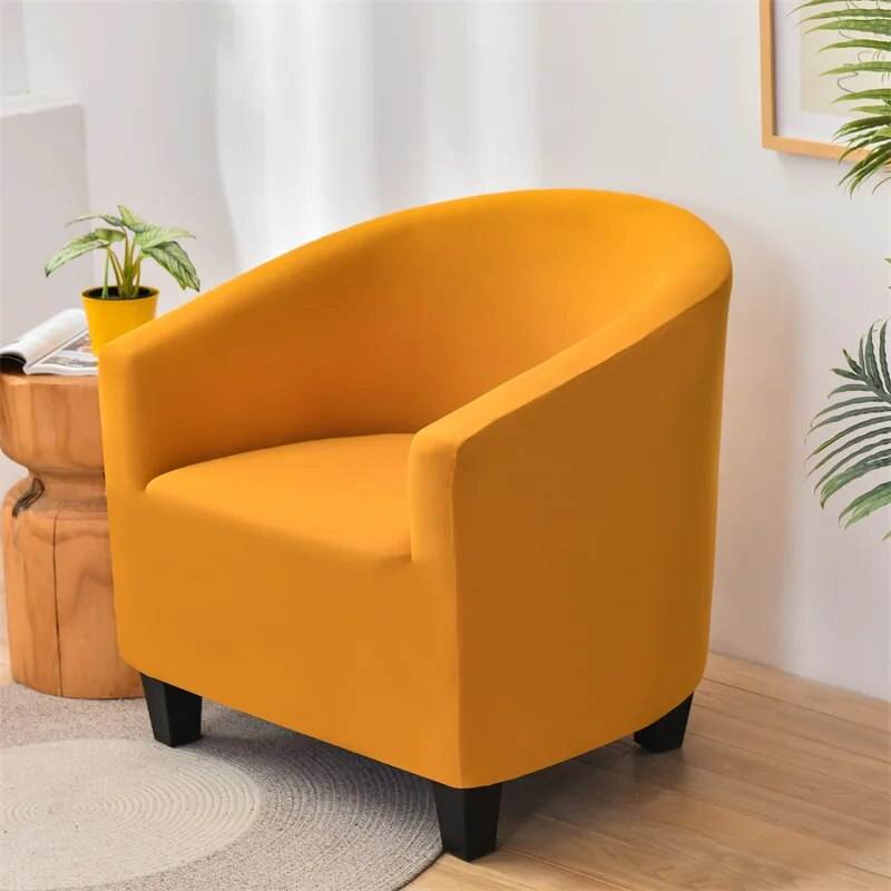 Solid Color Armchair Sofa Cover 🛋️🌟 - Shop All I Want