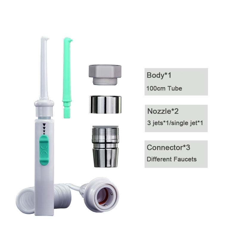 Shop All I Want 2 Nozzles Type SHOP ALL I WANT Portable Dental Water Flosser