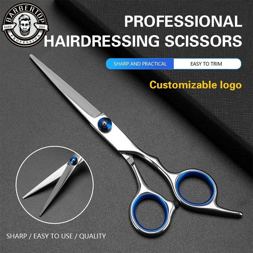 Shop All I Want Shop All I Want ✂️ Professional 6-Inch Stainless Steel Hair Thinning Scissors – Haircut & Trim Tool 🌟