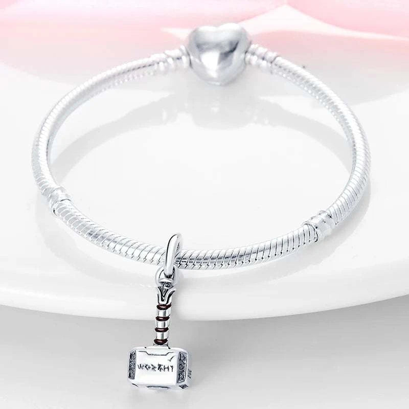 Shop All I Want Shop All I Want 🦸‍♀️ 925 Silver Bead for Pandora, Marvel Jewelry Gift 🎁