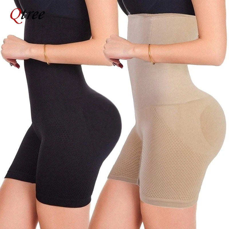 High Waist Trainer Shapewear for Women – Plus Size XS-5XL Body Shaper Pants for Slimming Tummy Control & Belly Trimming 🍑✨