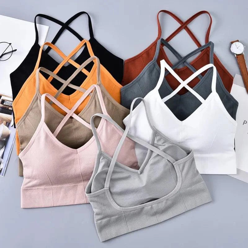 Shop All I Want SHOP ALL I WANT Cross Strap Sports Bra 💪🏃‍♀️ #FitnessStyle