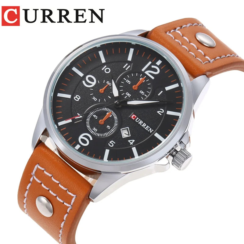 Men's Watch | Top Fashion & Casual Date Wristwatch ⌚