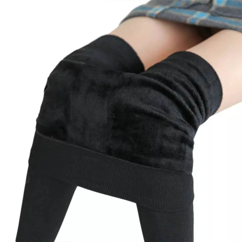 Shop All I Want Black / S SHOP ALL I WANT Super Comfy Soft Warm Winter Leggings