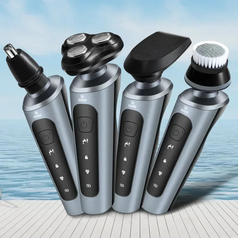 Portable Electric Shaver: Wet & Dry Use Travel Razor! 💼💧