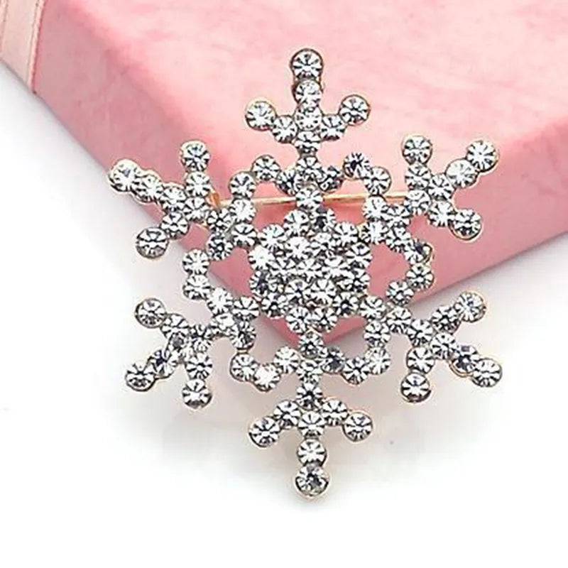 Shop All I Want Silver Snowflake / China / multi SHOP ALL I WANT Dazzling Rhinestone Waist Pins ✨📌