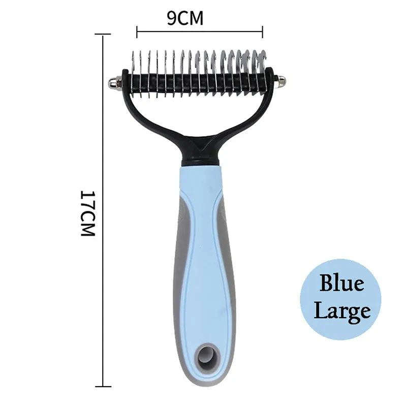 Shop All I Want 507-Blue L SHOP ALL I WANT Pet Hair Remover Brush